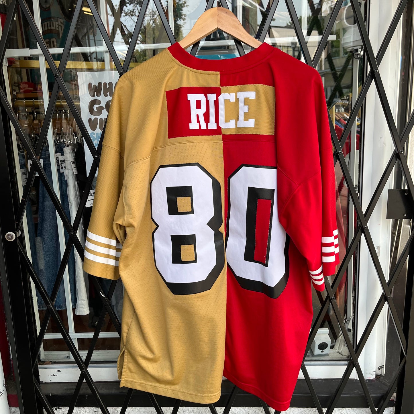 Mitchell & Ness SF 49ers Jerry Rice Split Jersey - Size 52 (XXL)