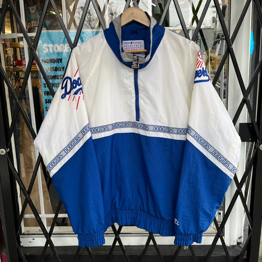 Vintage Starter LA Dodgers Pullover Windbreaker - Size L