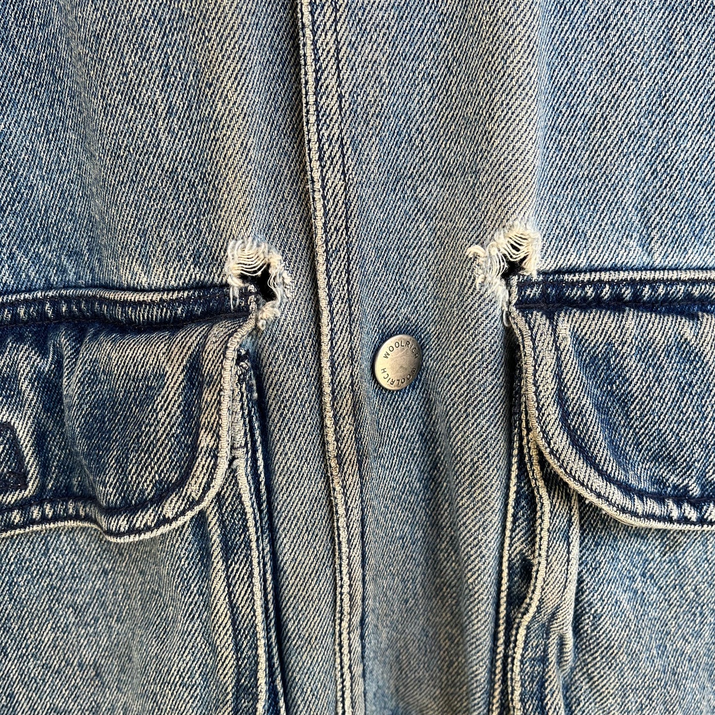 Vintage Woolrich Denim Chore Jacket - Size L