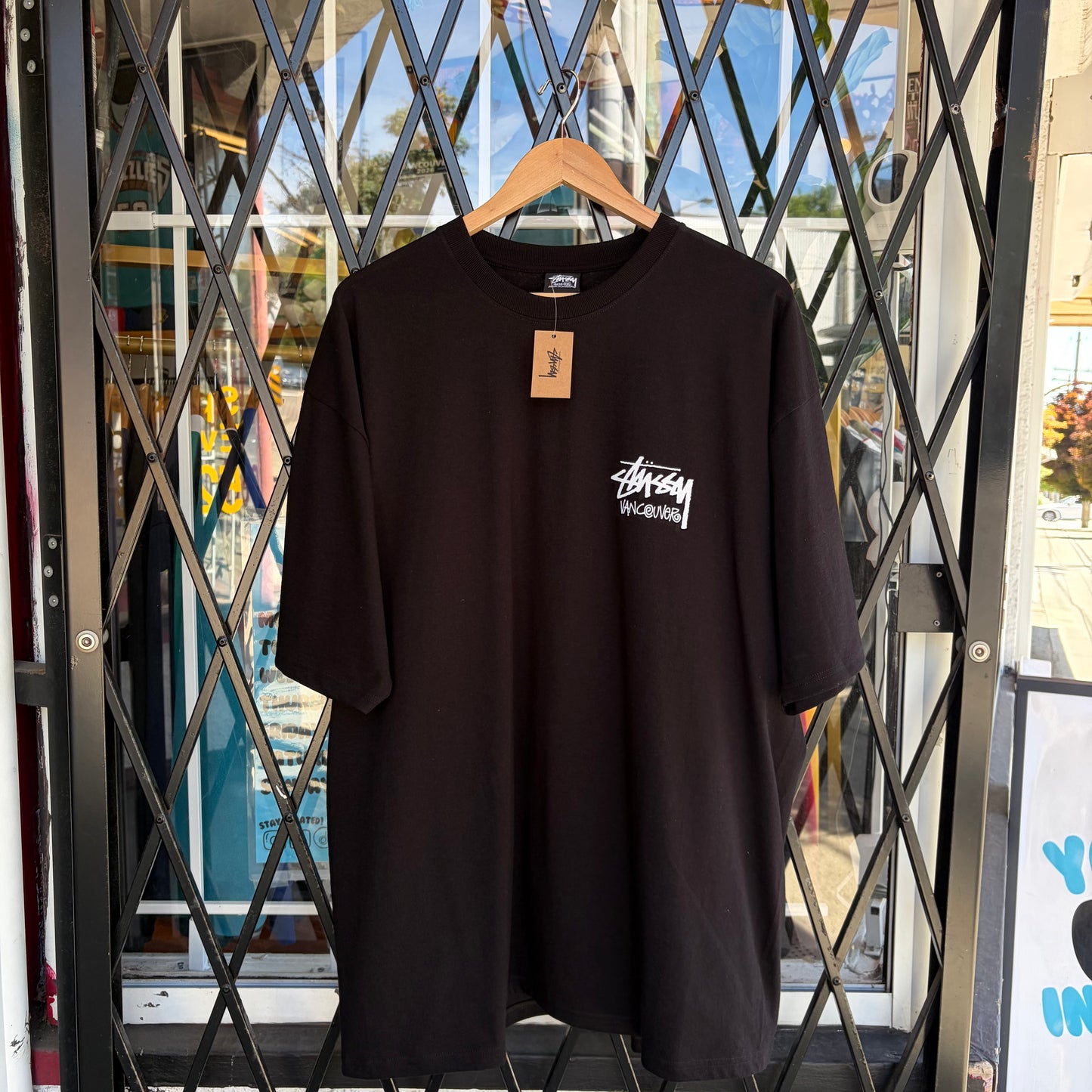 Stussy Vancouver Stock Tee Black - Size XXL