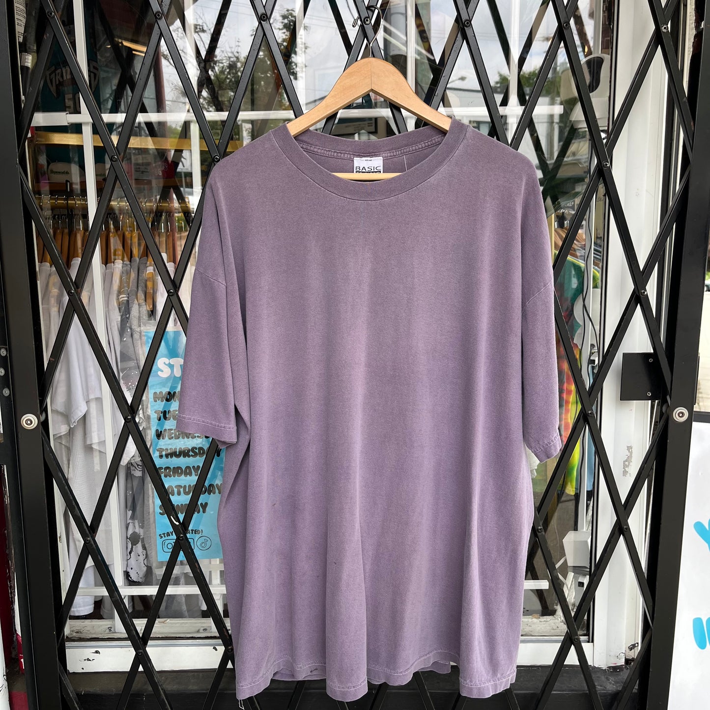 Vintage Blank Faded Tee - Size XL
