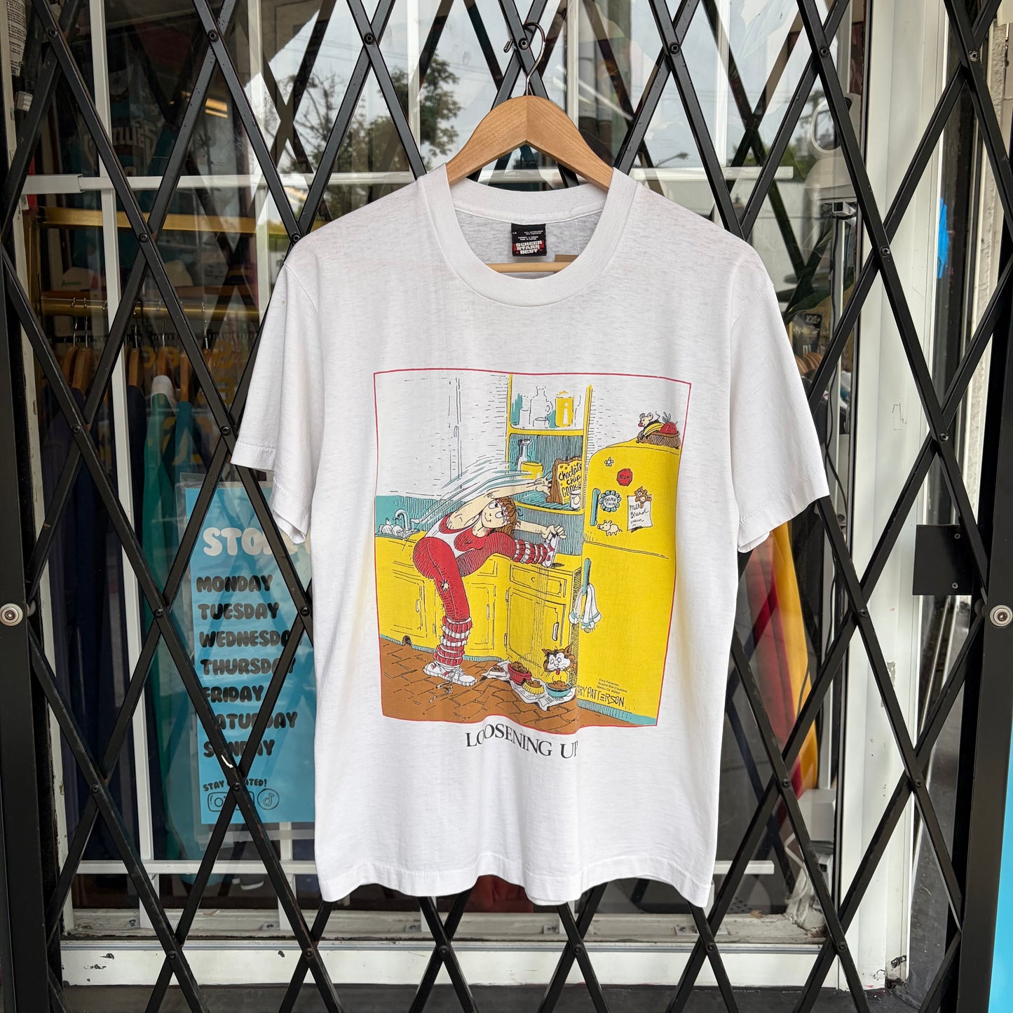 Vintage Parody Graphic Tee - Size L