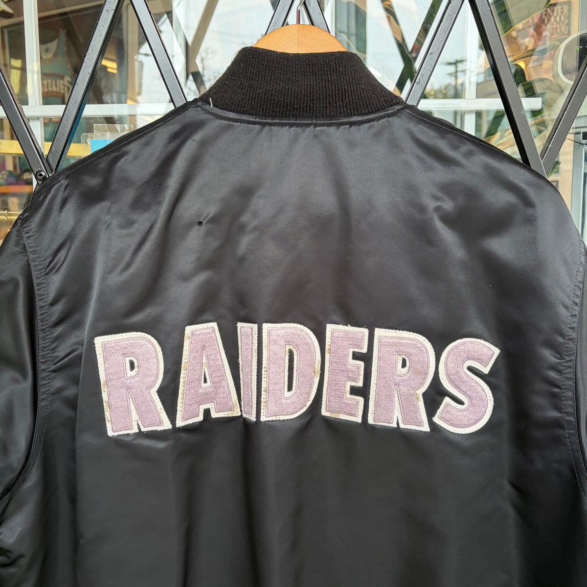 Vintage Starter Raiders Satin Jacket - Size L