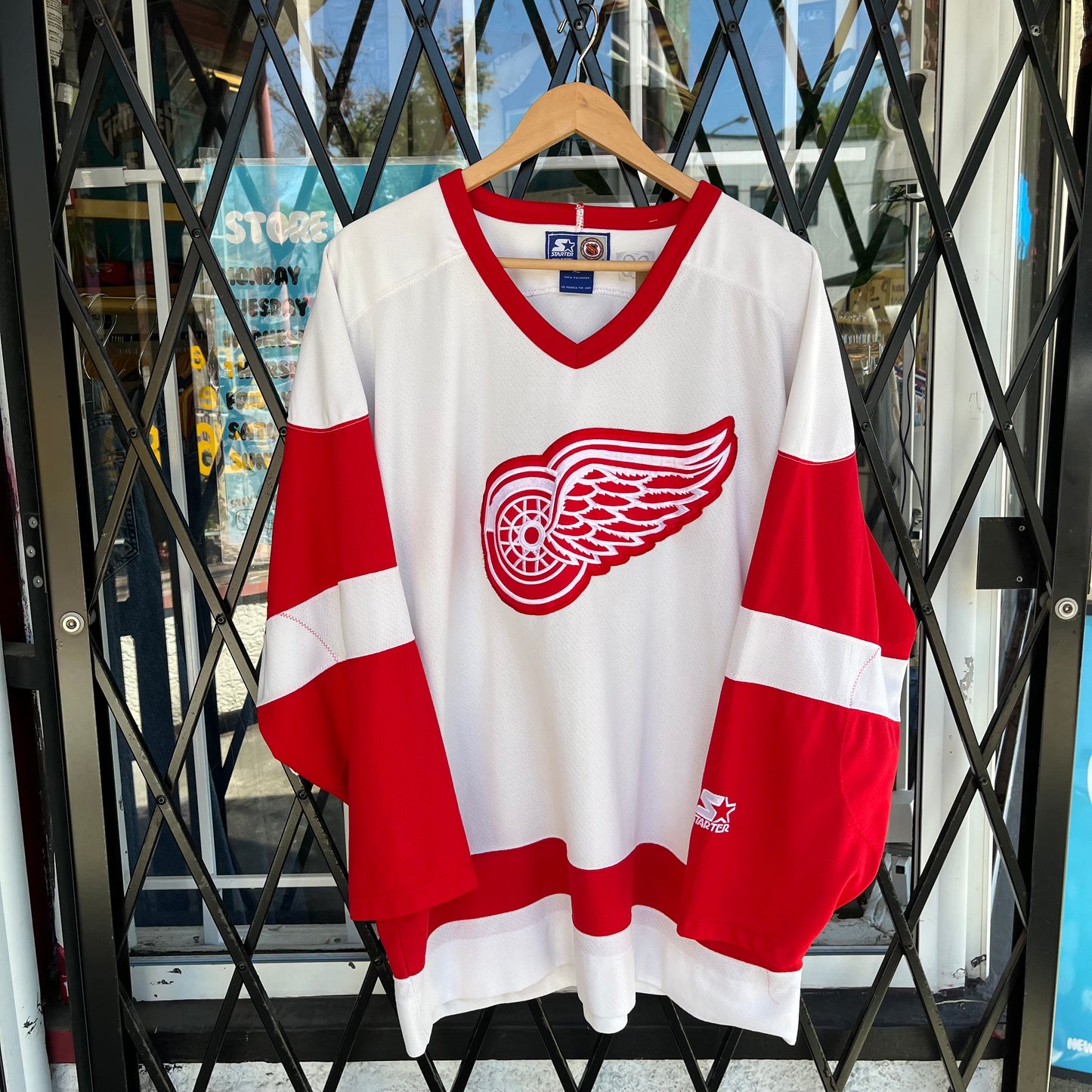 Vintage Starter Detroit Red Wings Jersey - Size XL