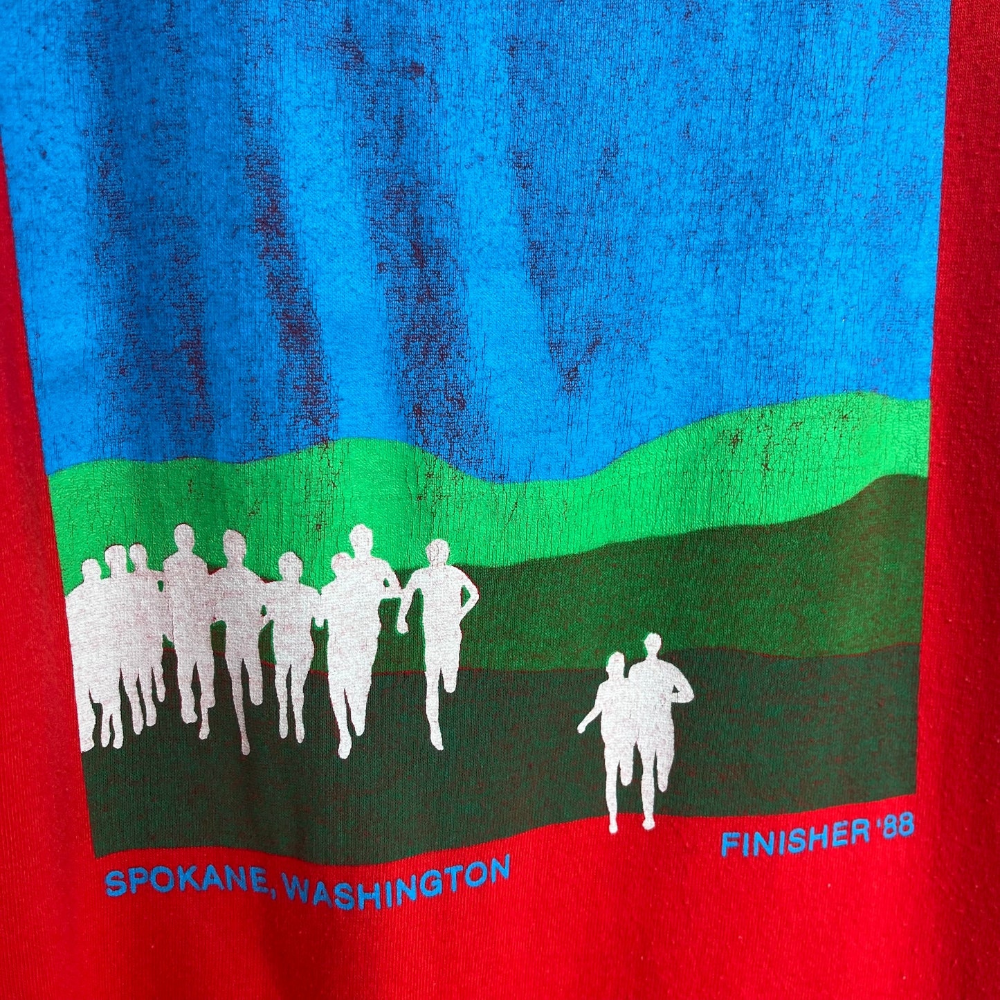 1988 Nike Bloomsday Marathon Tee - Size L