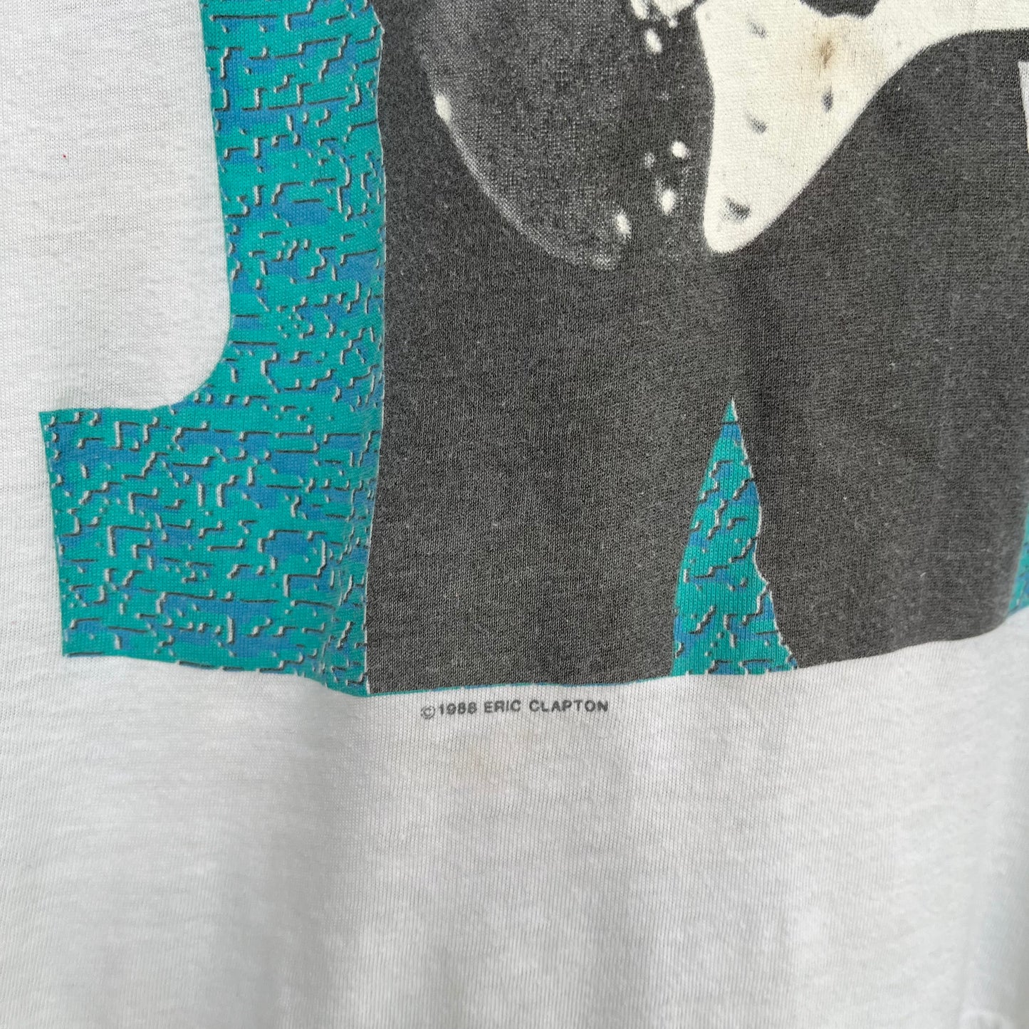 1988 Vintage Eric Clapton Band Tee - Size M