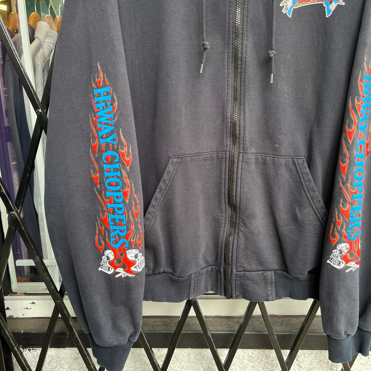 Y2K Hi-Way Choppers Hoodie - Size XXL