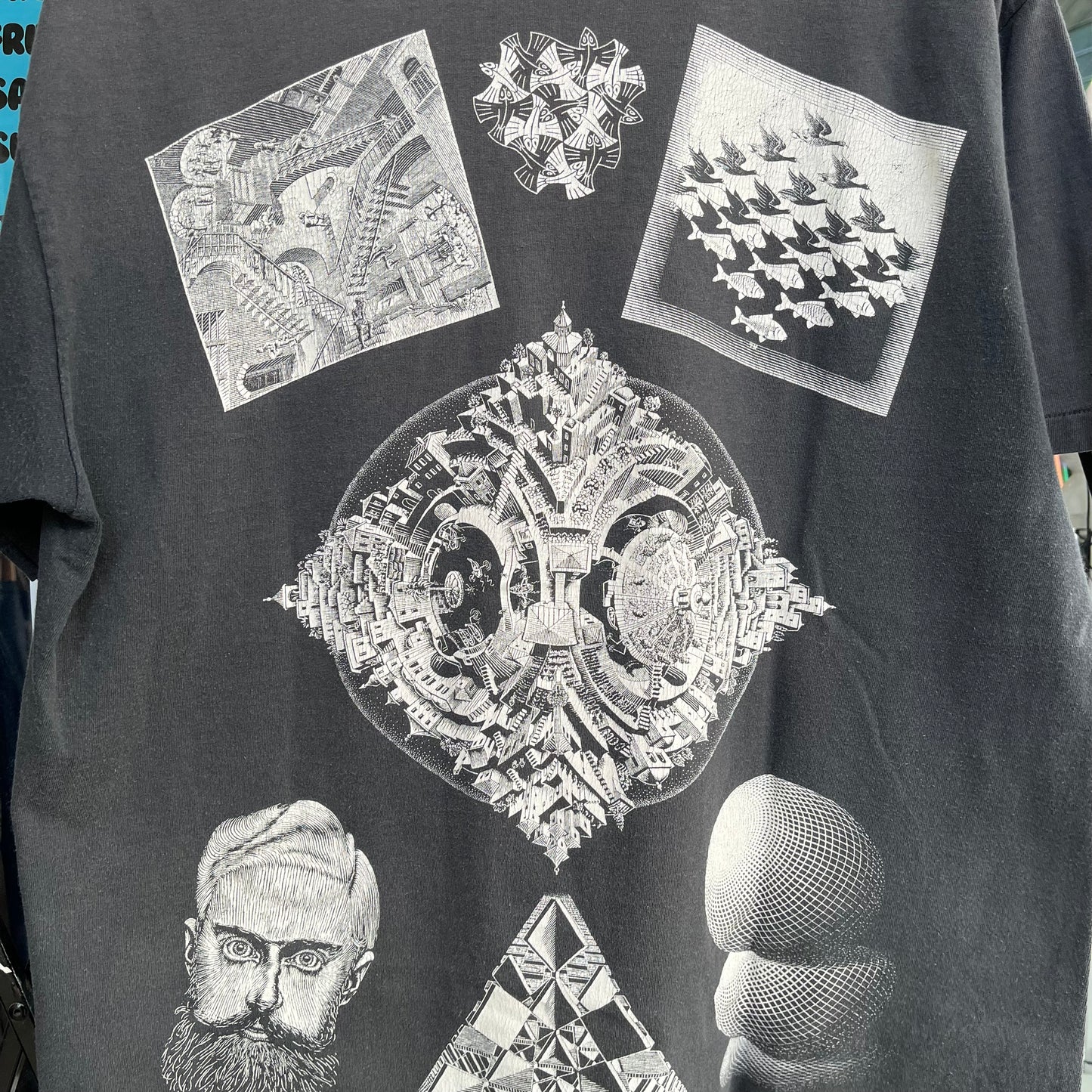 1991 MC Escher Art Tee - Size XL