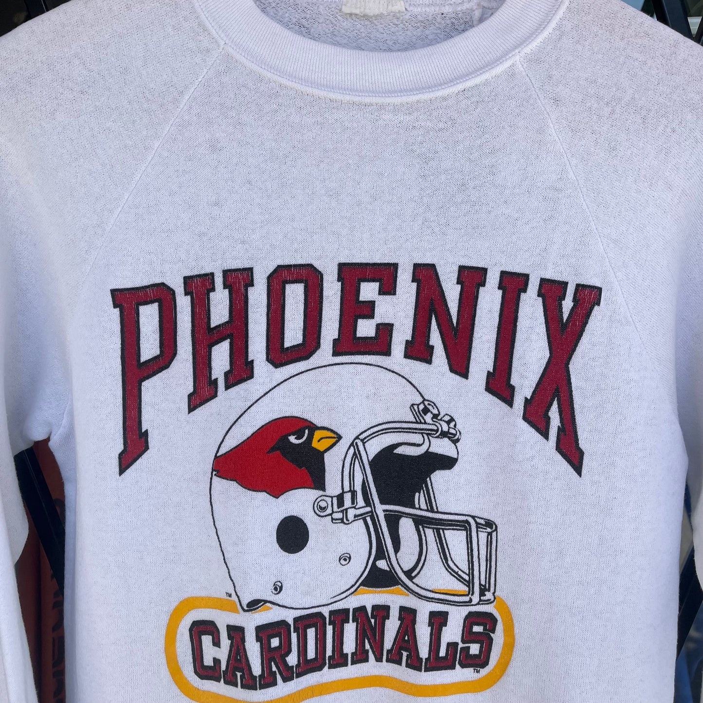 Vintage 80s Phoenix Cardinals Crewneck - Size S