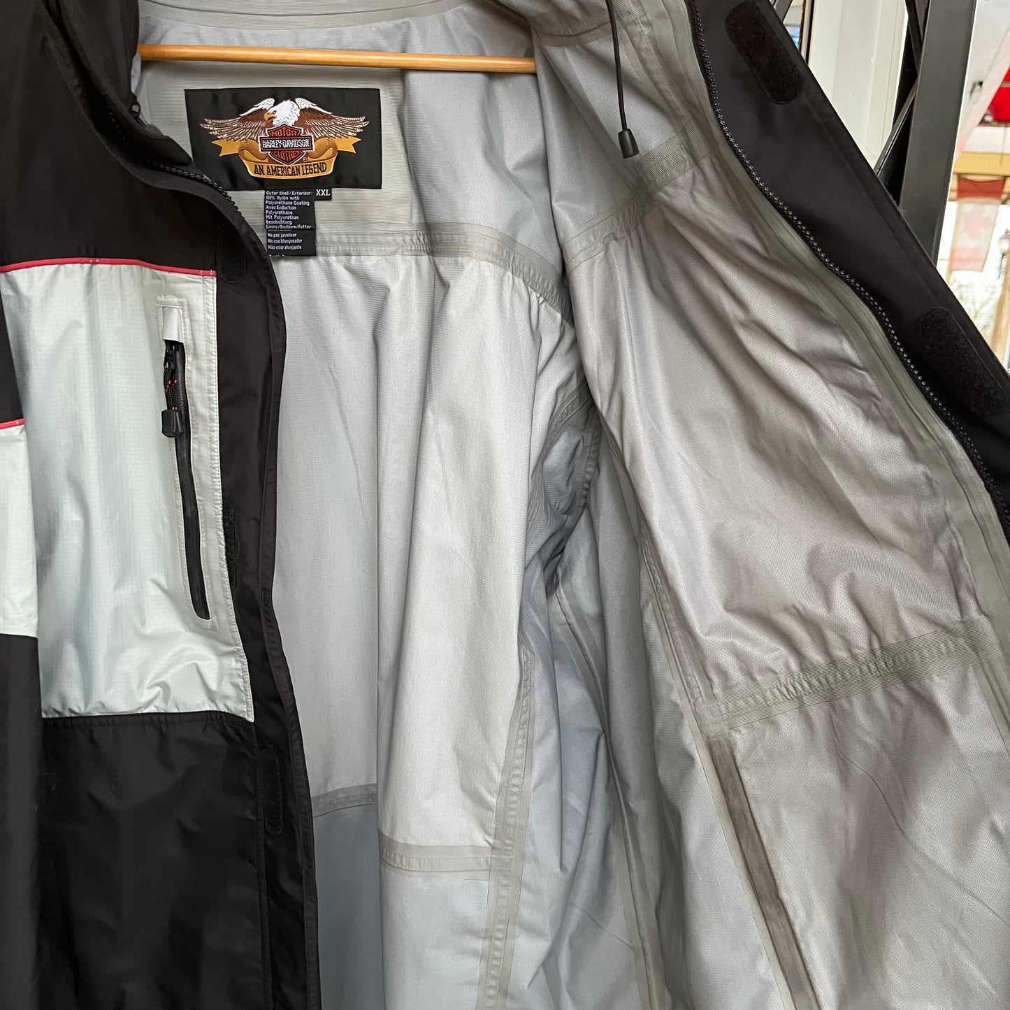 Vintage Harley Davidson Waterproof Jacket - Size XXL