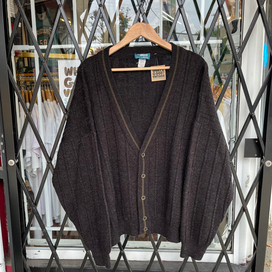 Vintage Knit Cardigan - Size XL