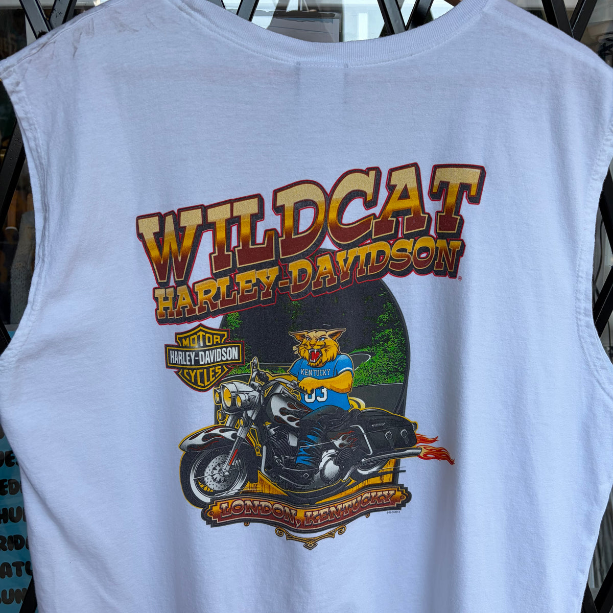 Harley Davidson Sleeveless Tee - Size XL