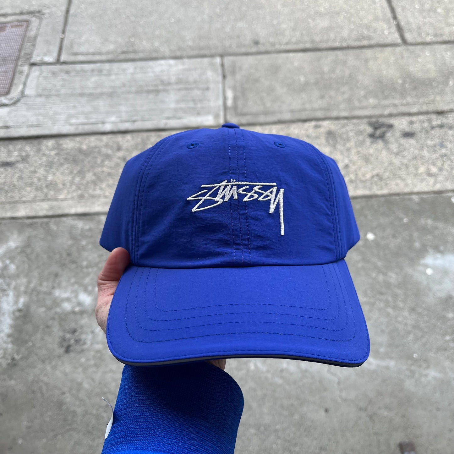 Stussy Smooth Stock Strapback Cap Blue