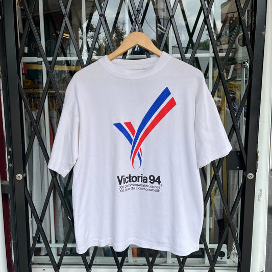 Vintage 1994 Victoria Commonwealth Games Tee - Size L