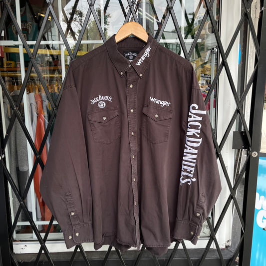 Vintage Wrangler x Jack Daniels Shirt - Size XL
