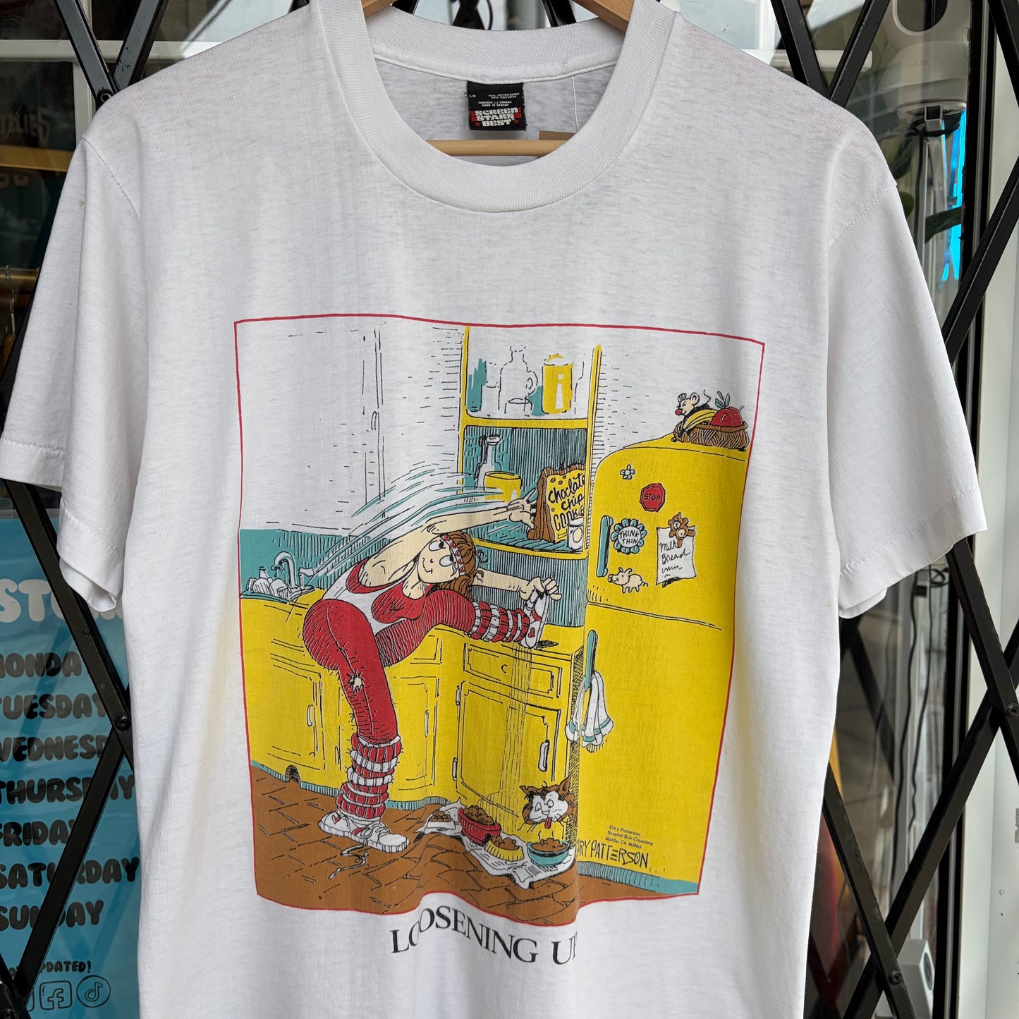 Vintage Parody Graphic Tee - Size L
