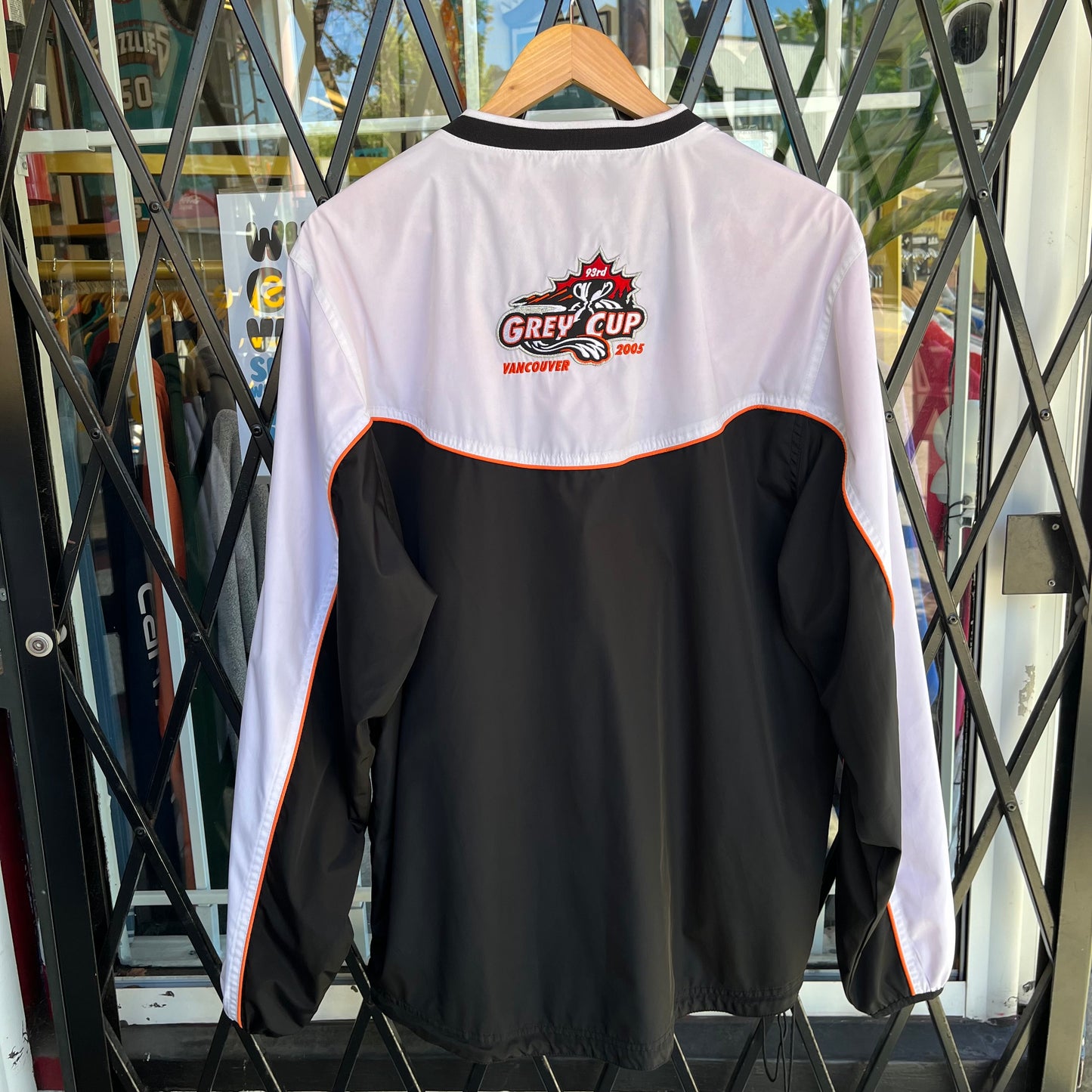 2005 Vancouver Grey Cup Pullover Windbreaker - Size M