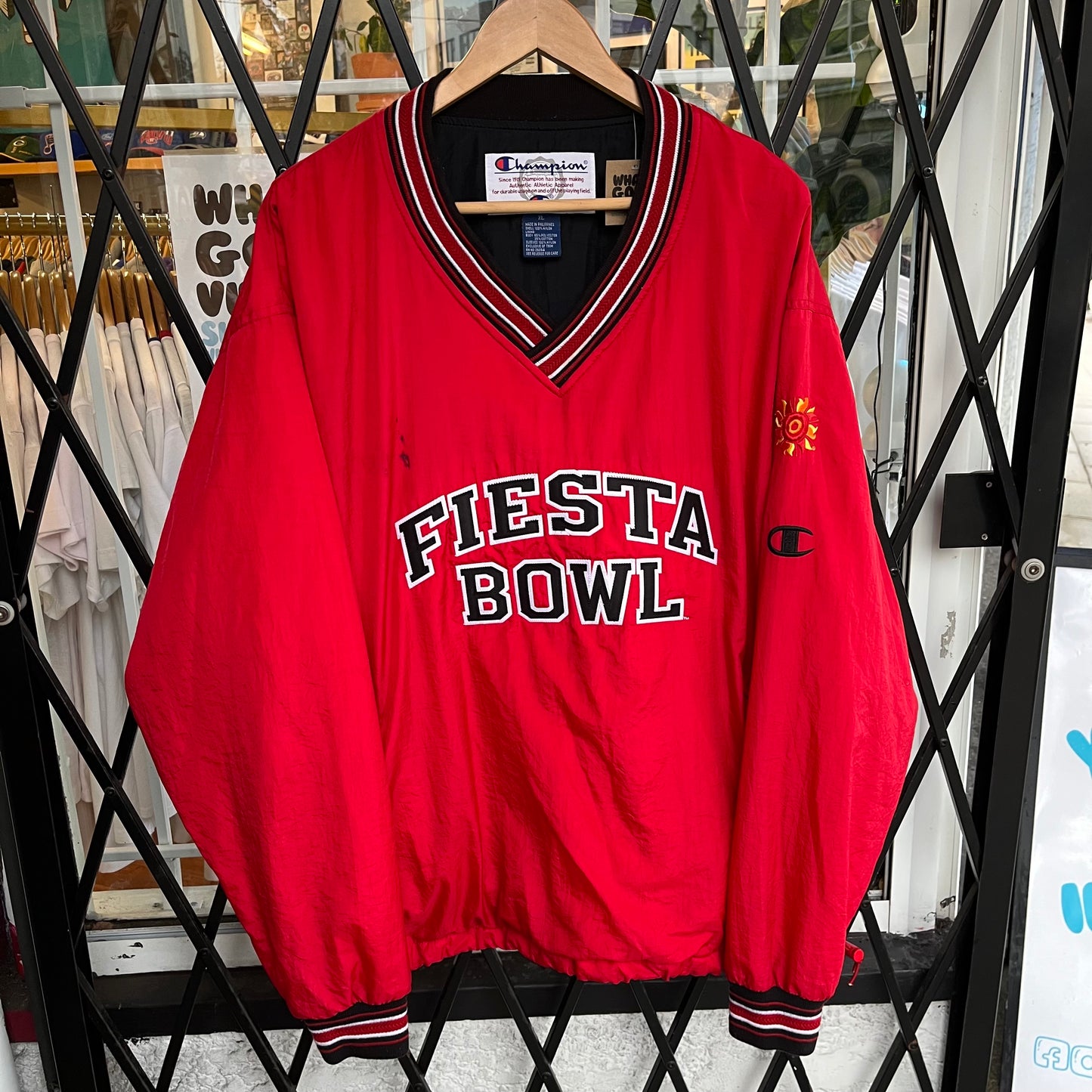 Vintage Champion Fiesta Bowl Pullover Windbreaker - Size XL