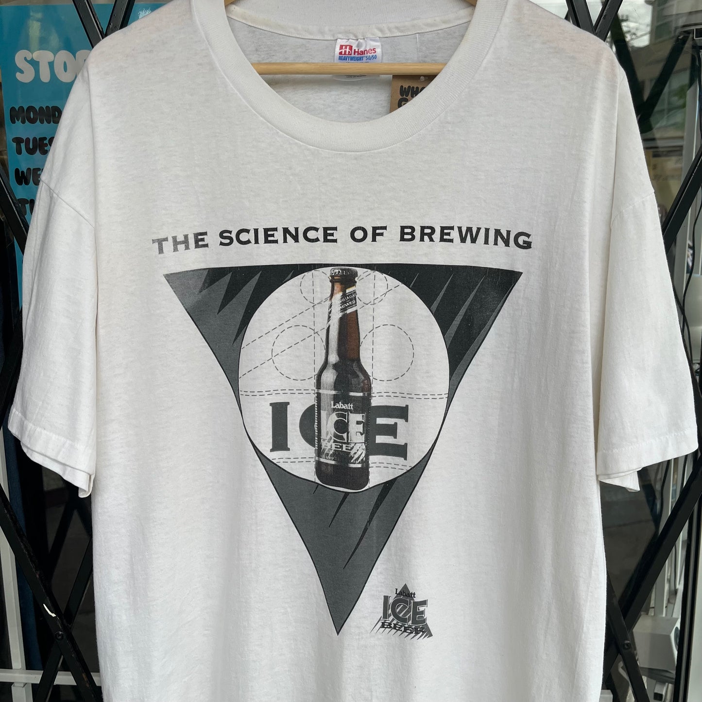 Vintage Labatt Ice Beer Tee - Size XL