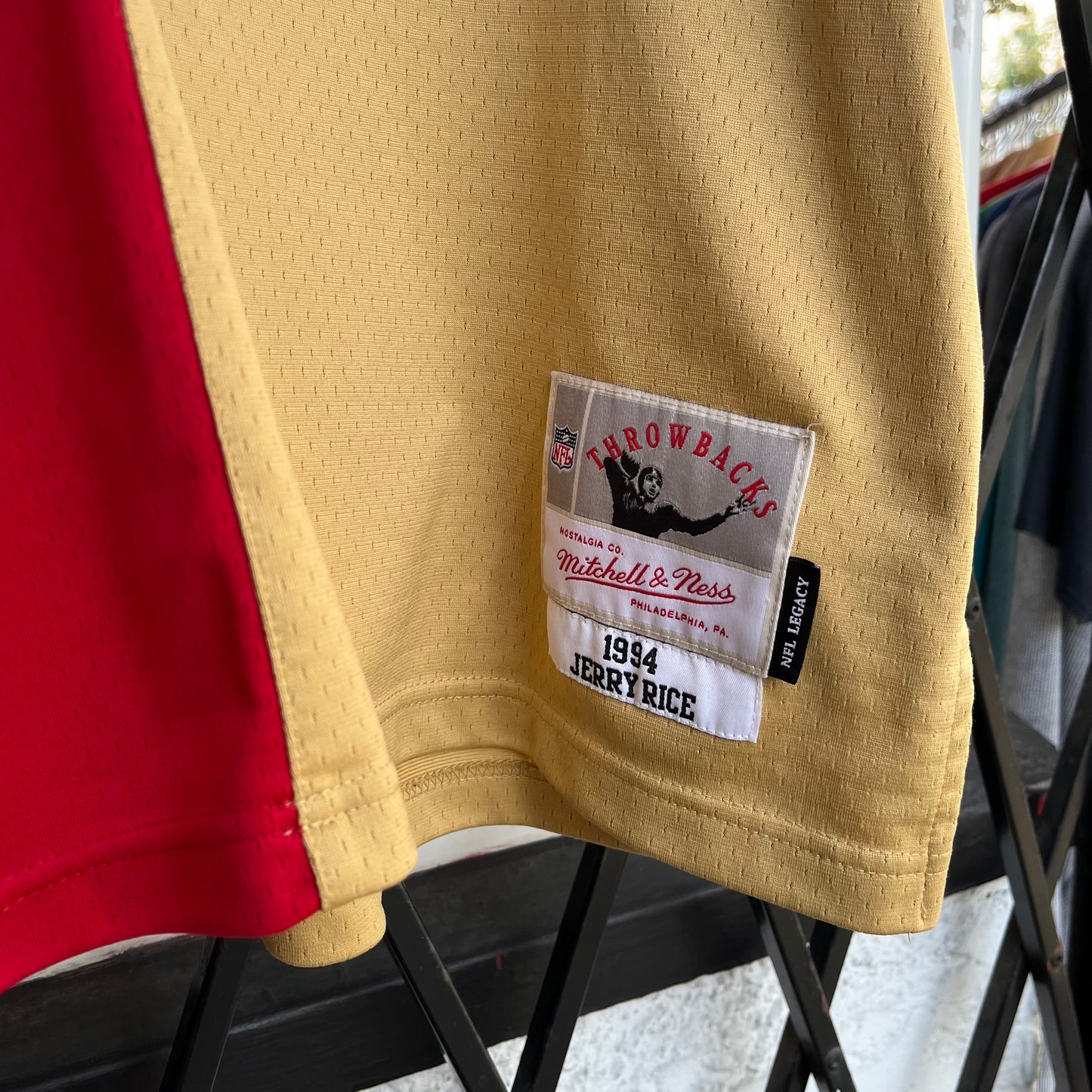 Mitchell & Ness SF 49ers Jerry Rice Split Jersey - Size 52 (XXL)