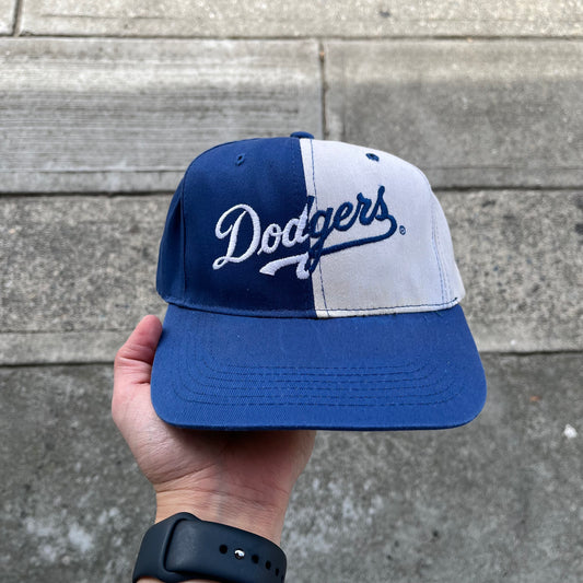 Vintage LA Dodgers Split Snapback