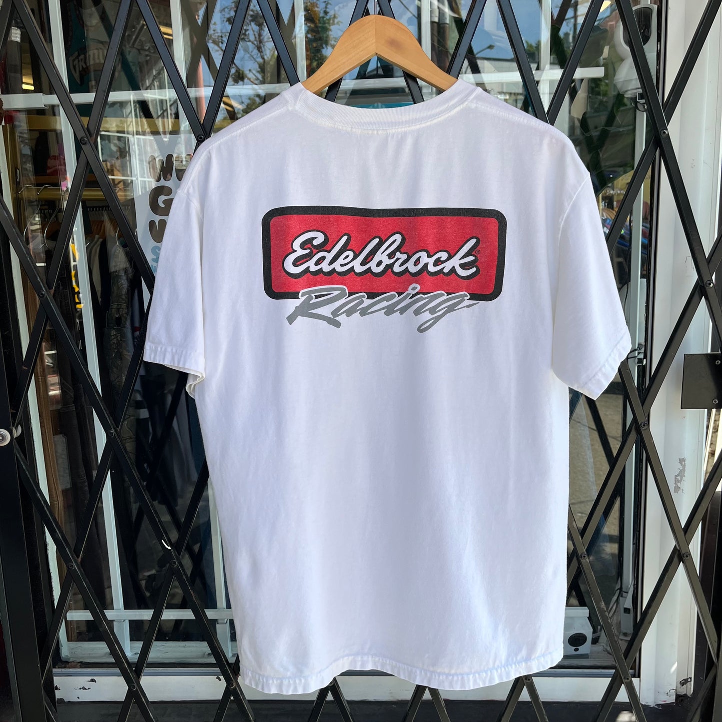 Vintage Edelbrock Racing Tee - Size L
