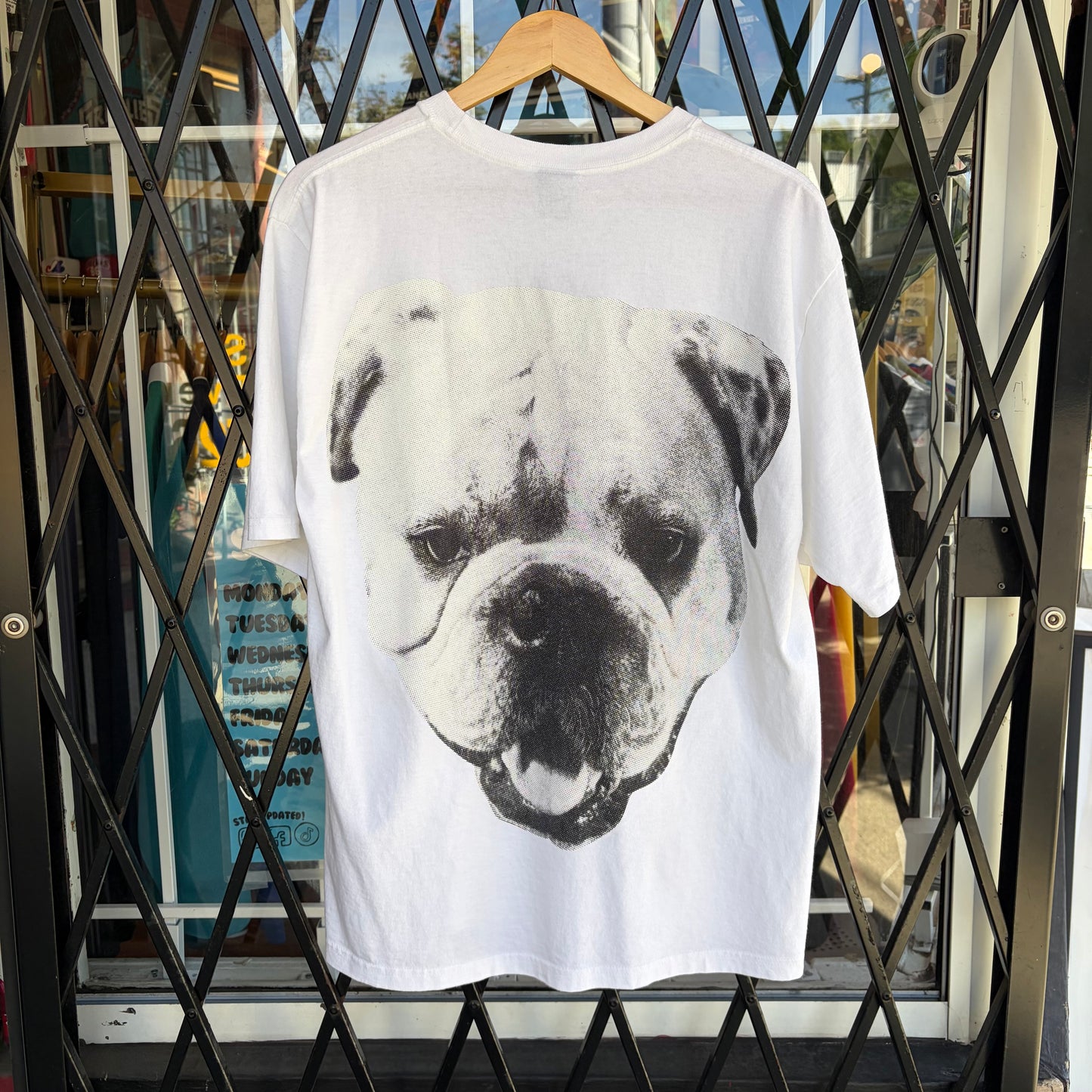 Stussy Big Dog Tee White - Size L