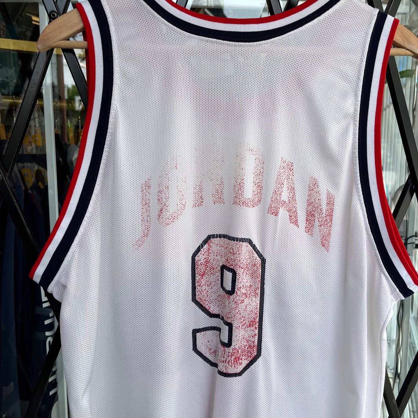 Vintage Champion Team USA Olympics Michael Jordan Jersey - Size XL