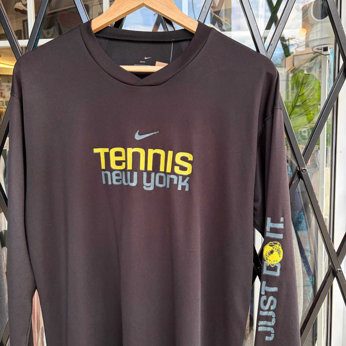 Nike Dri-Fit New York Tennis Long Sleeve - Size L
