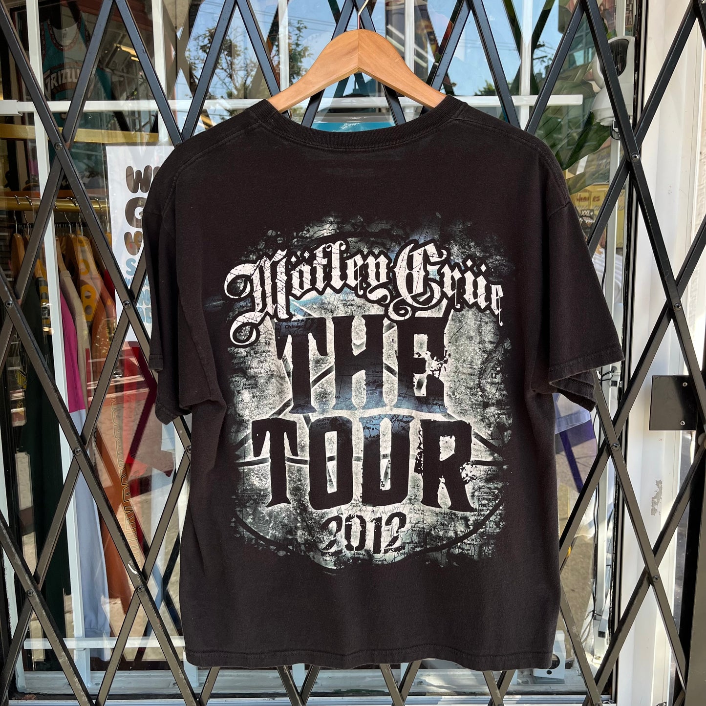 2012 Motley Crüe Tour Tee - Size L