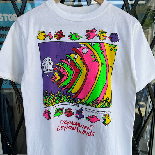 1990 Souvenir Fish Tee - Size L