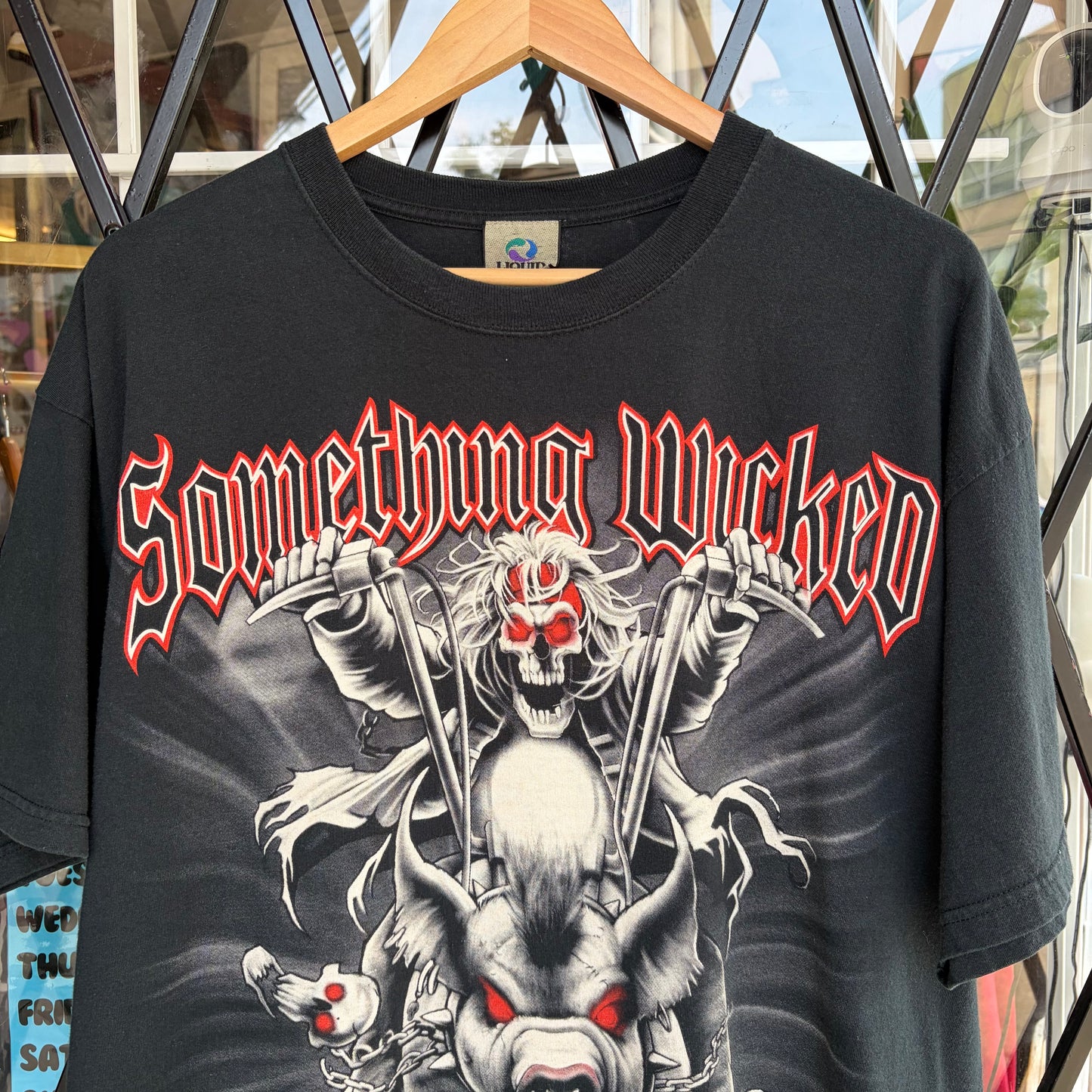 2003 Liquid Blue Motorcycle Tee - Size XL