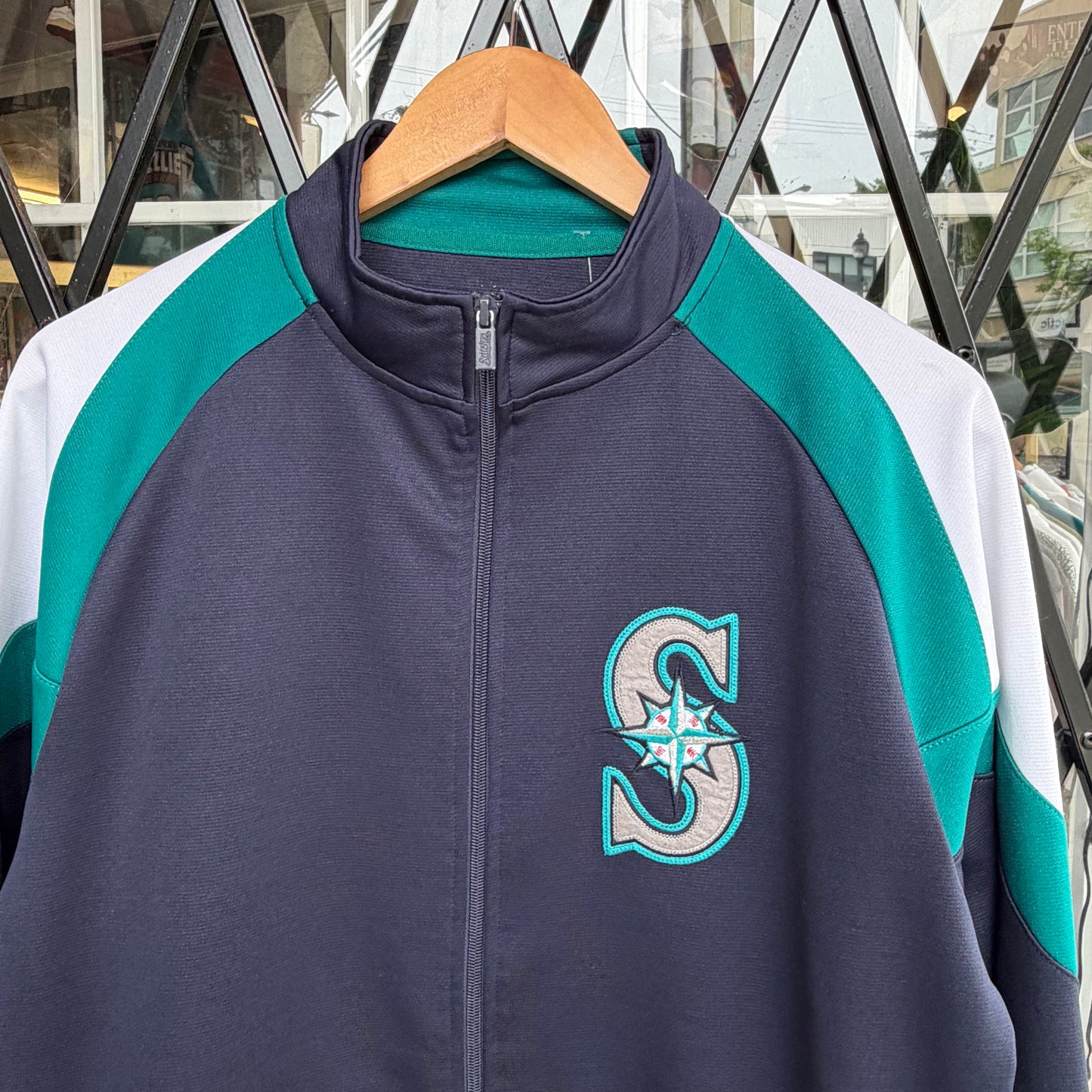 Seattle Mariners Zip Up Jacket - Size M