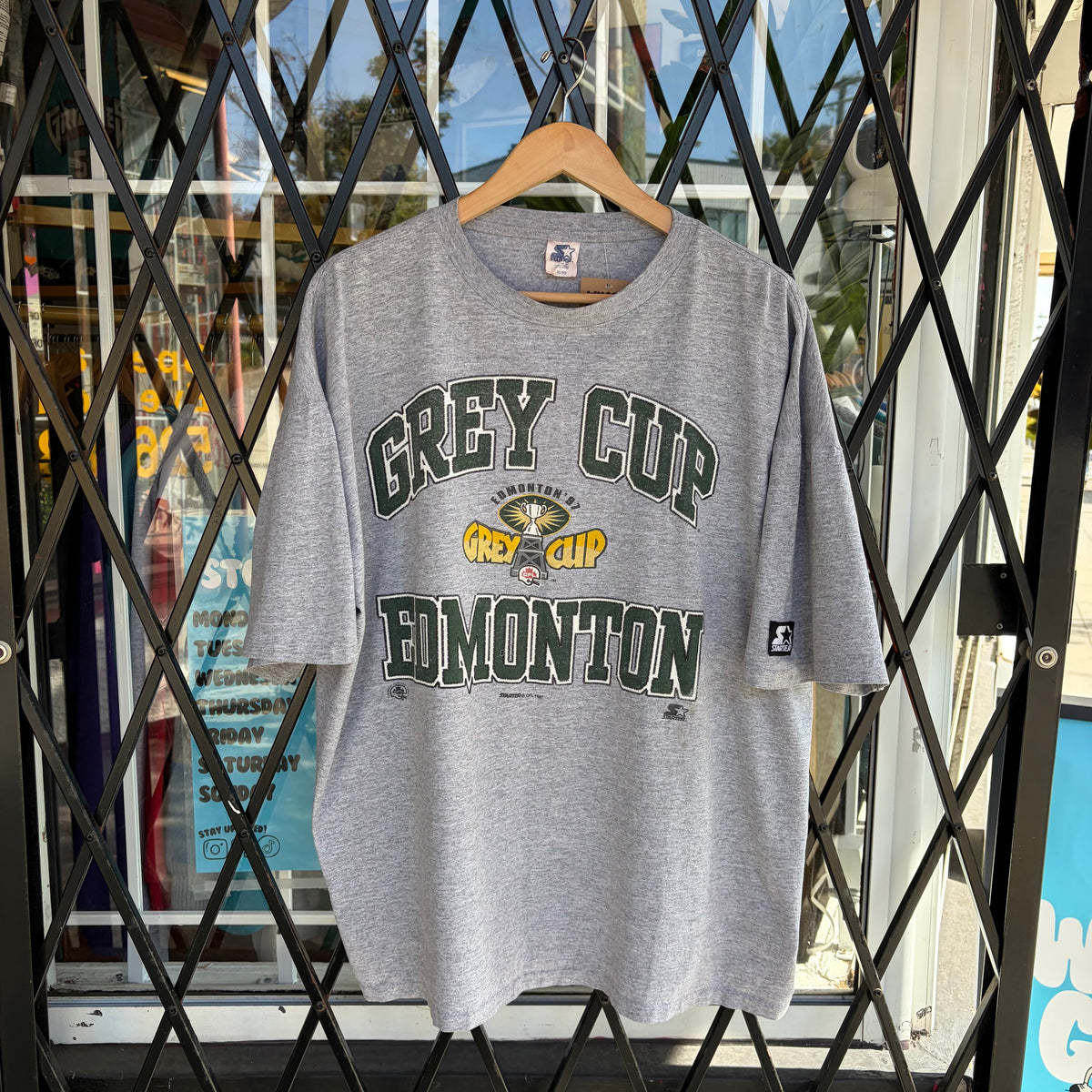 Vintage Starter Grey Cup Edmonton Tee - Size XL