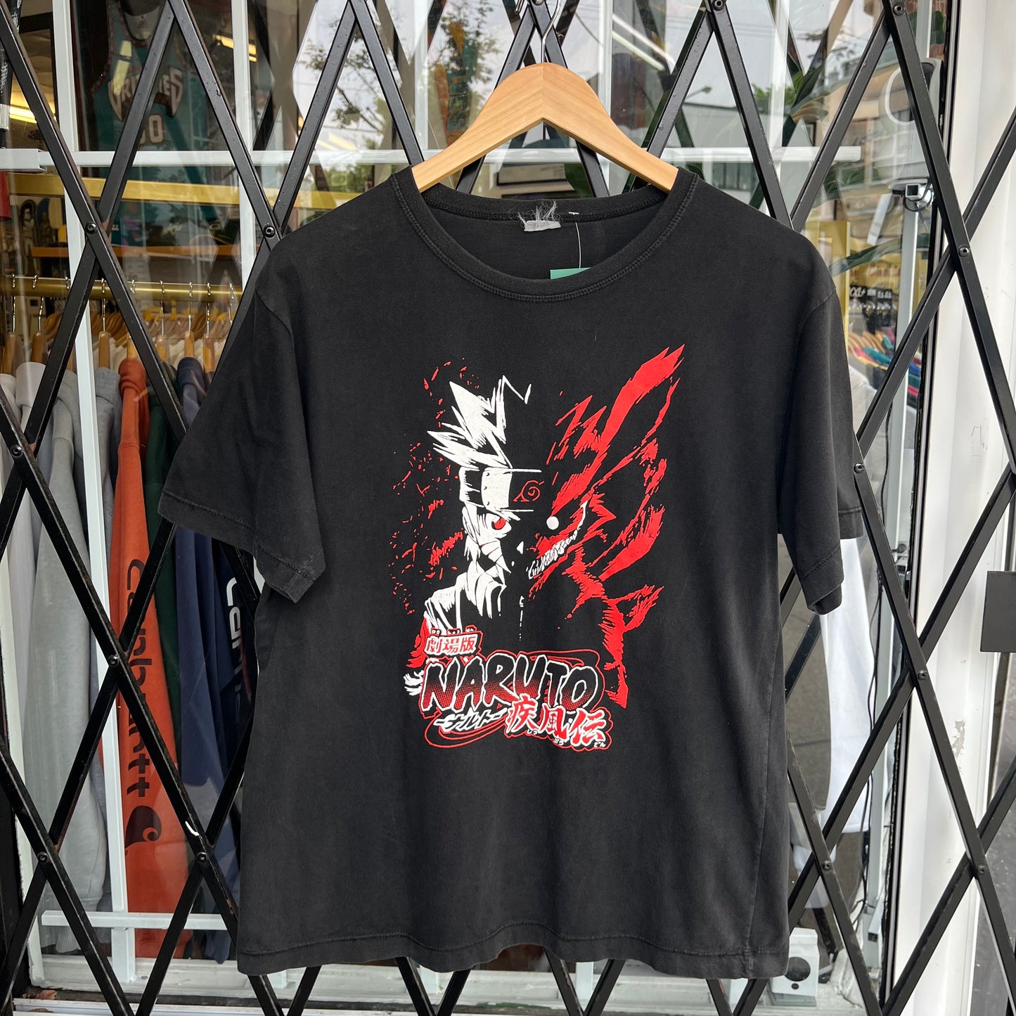 Y2K Naruto Bootleg Tee - Size M