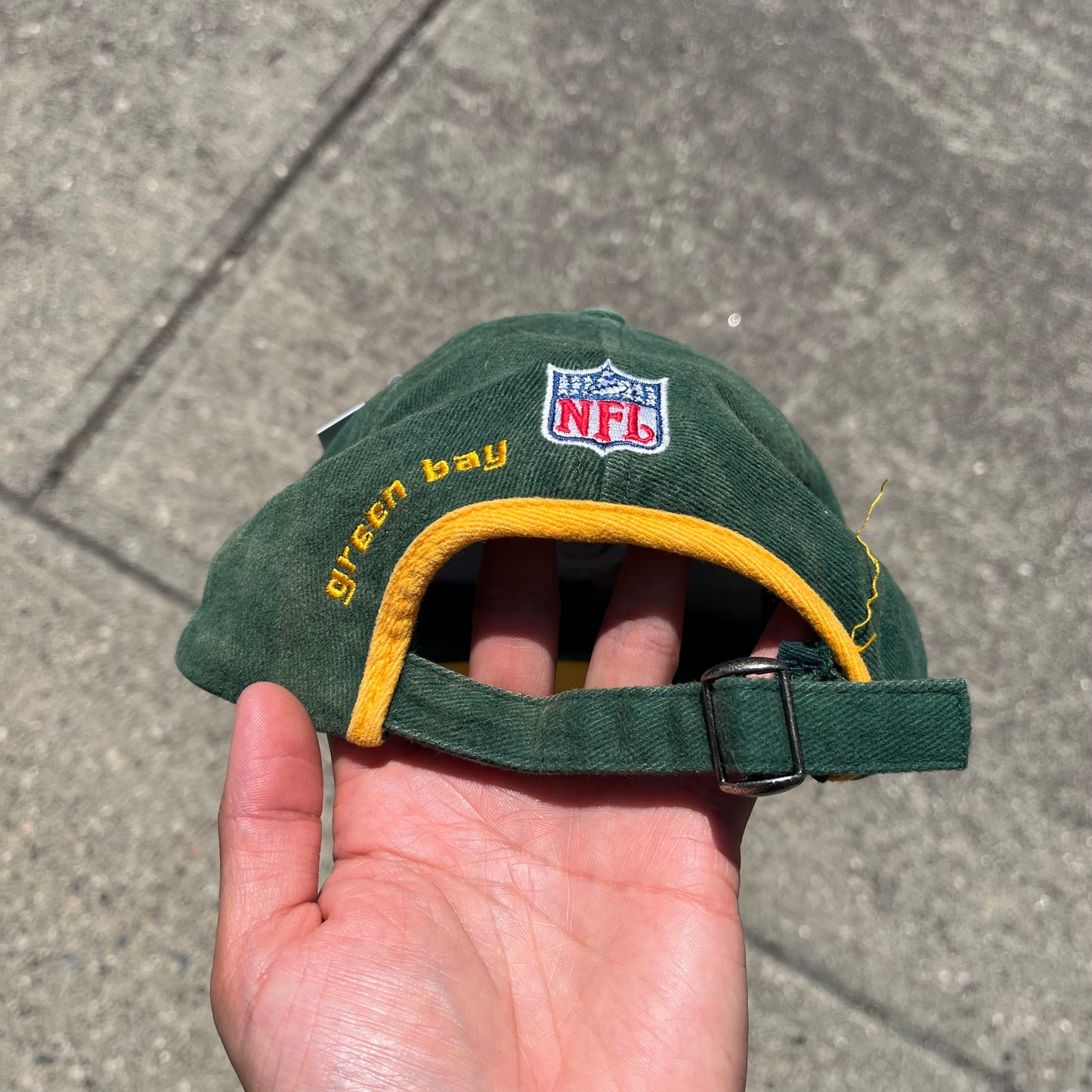Vintage Green Bay Packers Strapback Hat