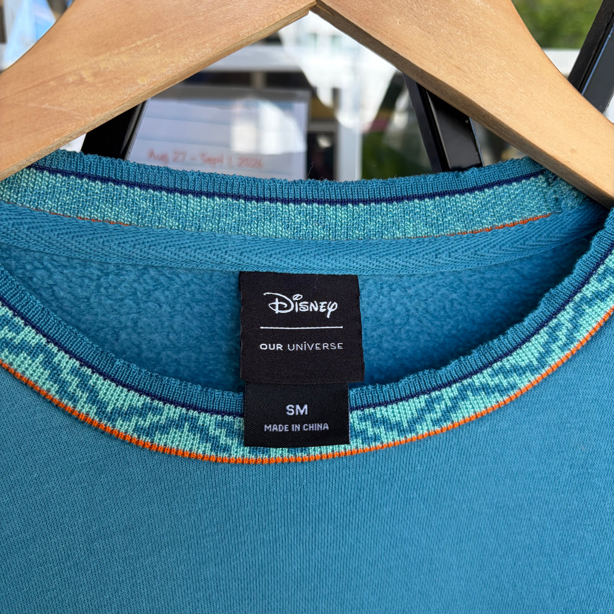 Disney Ski You Later Embroidered Crewneck - Size S
