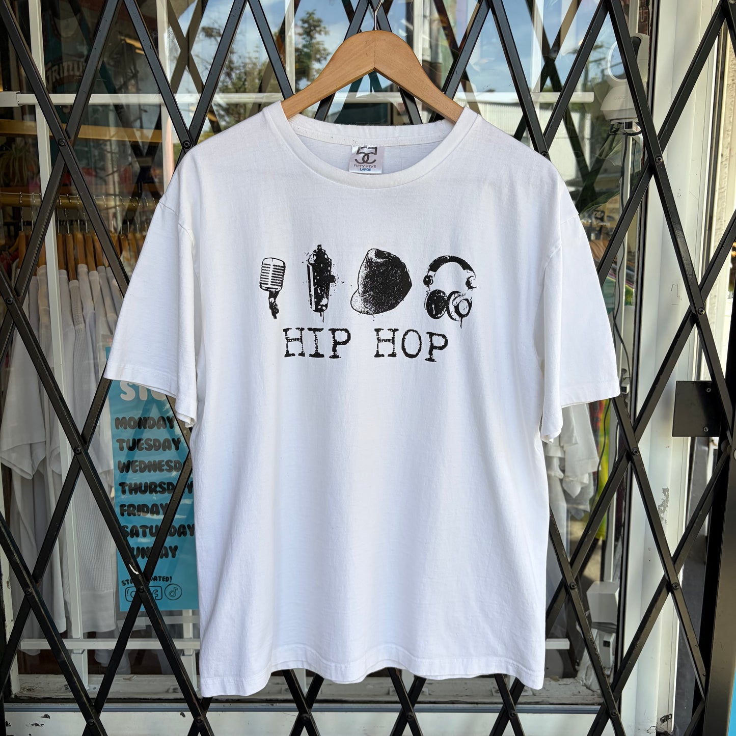 Hip Hop Instruments Tee - Size L