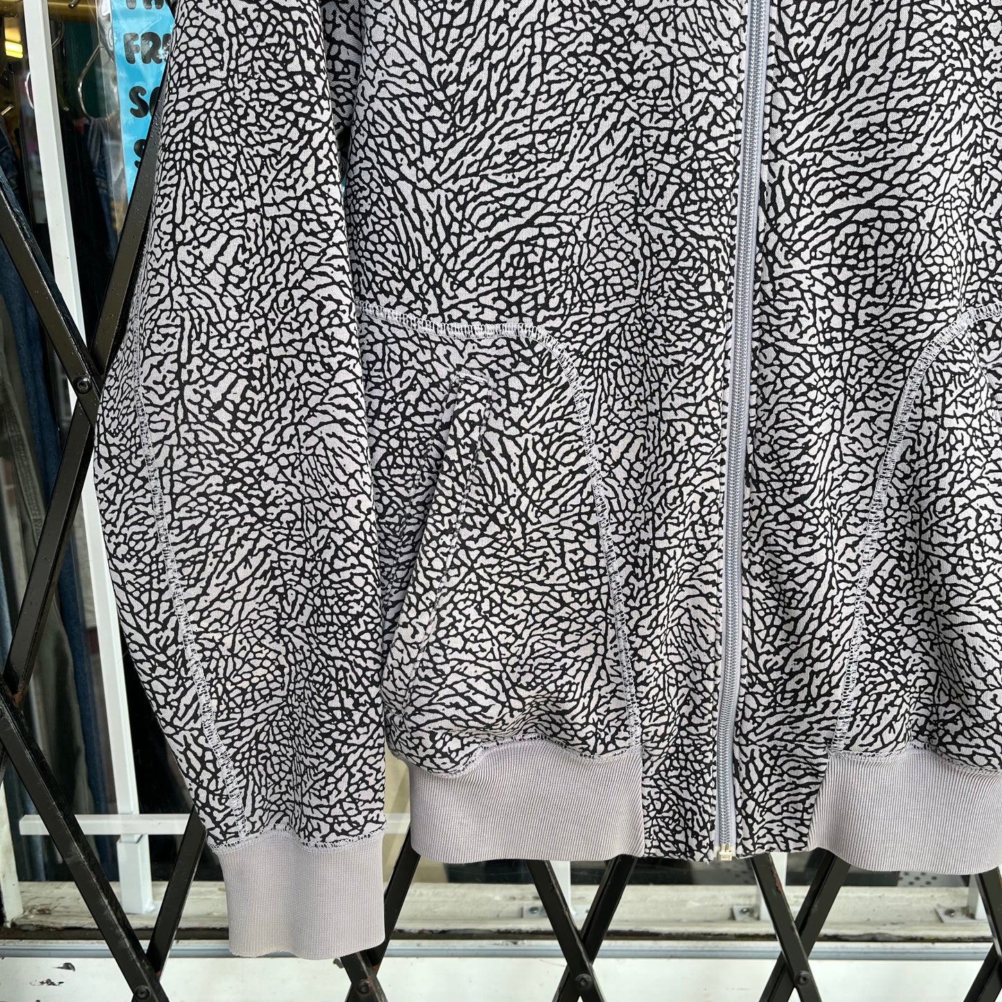 Air Jordan Elephant Print Zip Hoodie - Size S