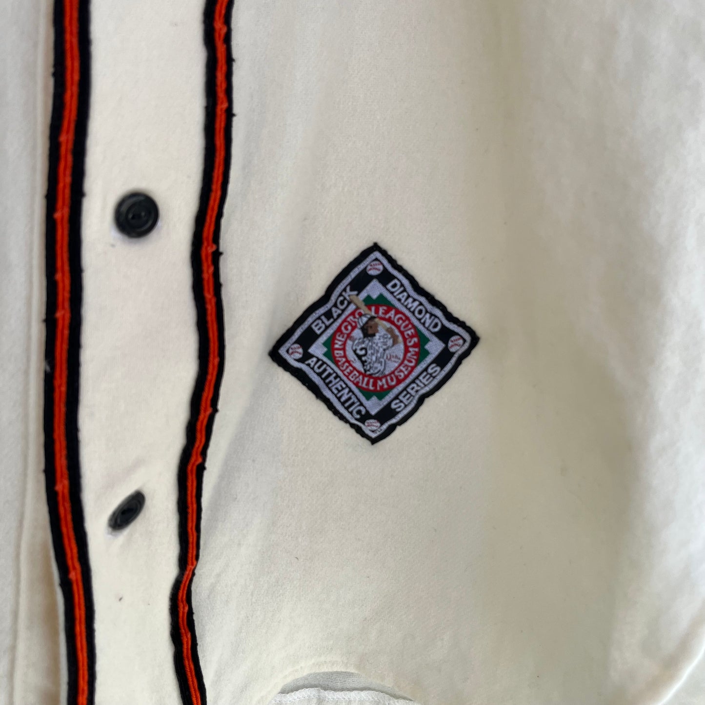 1970’s African American Baseball League Wool Blank Jersey - Size L