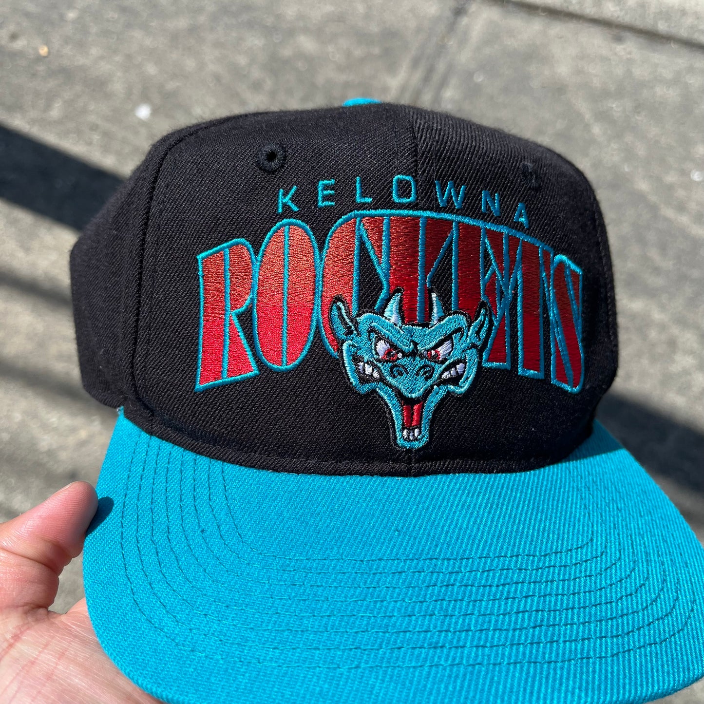 Vintage WHL Kelowna Rockets Snapback