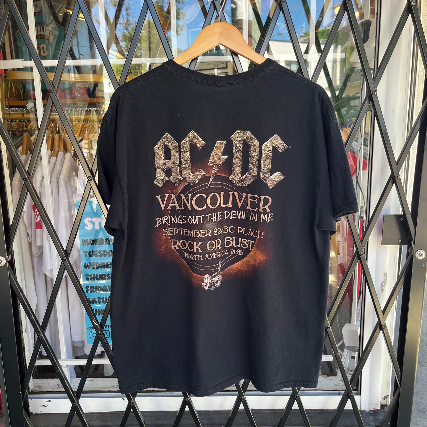 2015 AC/DC Tour Tee - Size XL