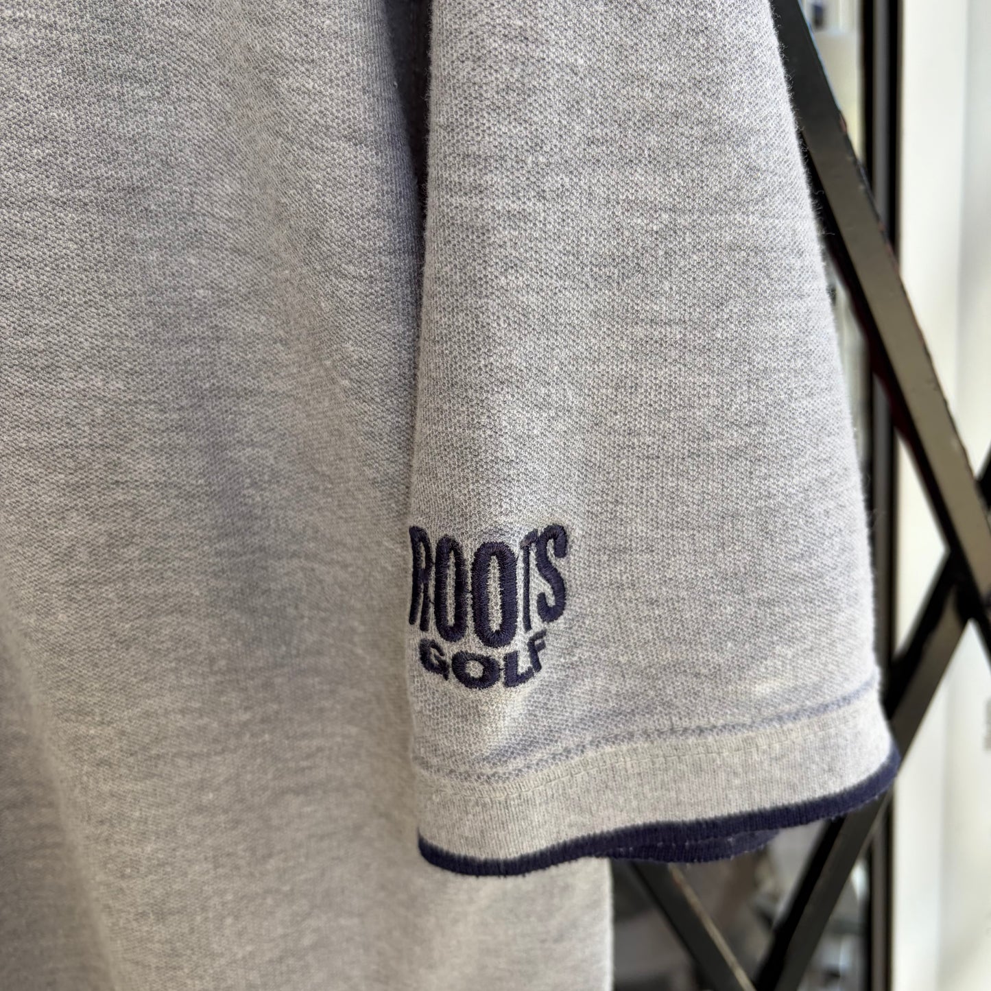 Vintage Roots Golf Mockneck Shirt - Size L