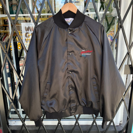 Vintage Chevrolet Satin Jacket - Size XL