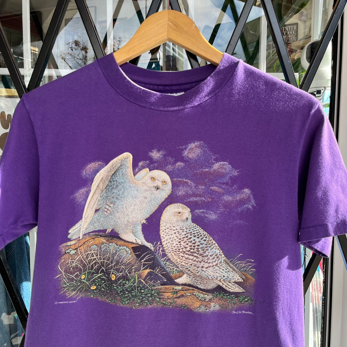 Vintage Owls Tee - Size M