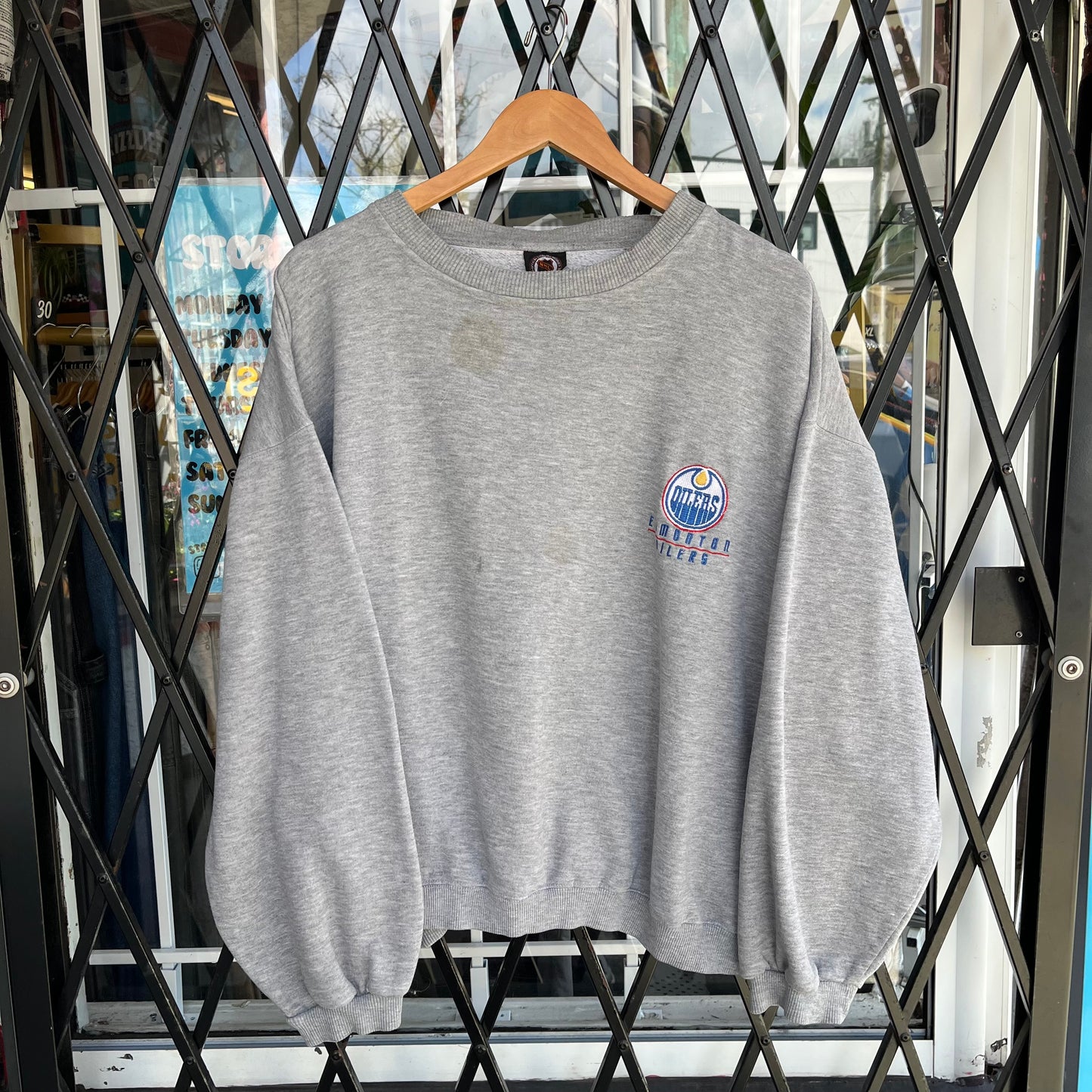 Vintage Edmonton Oilers Crewneck - Size XL