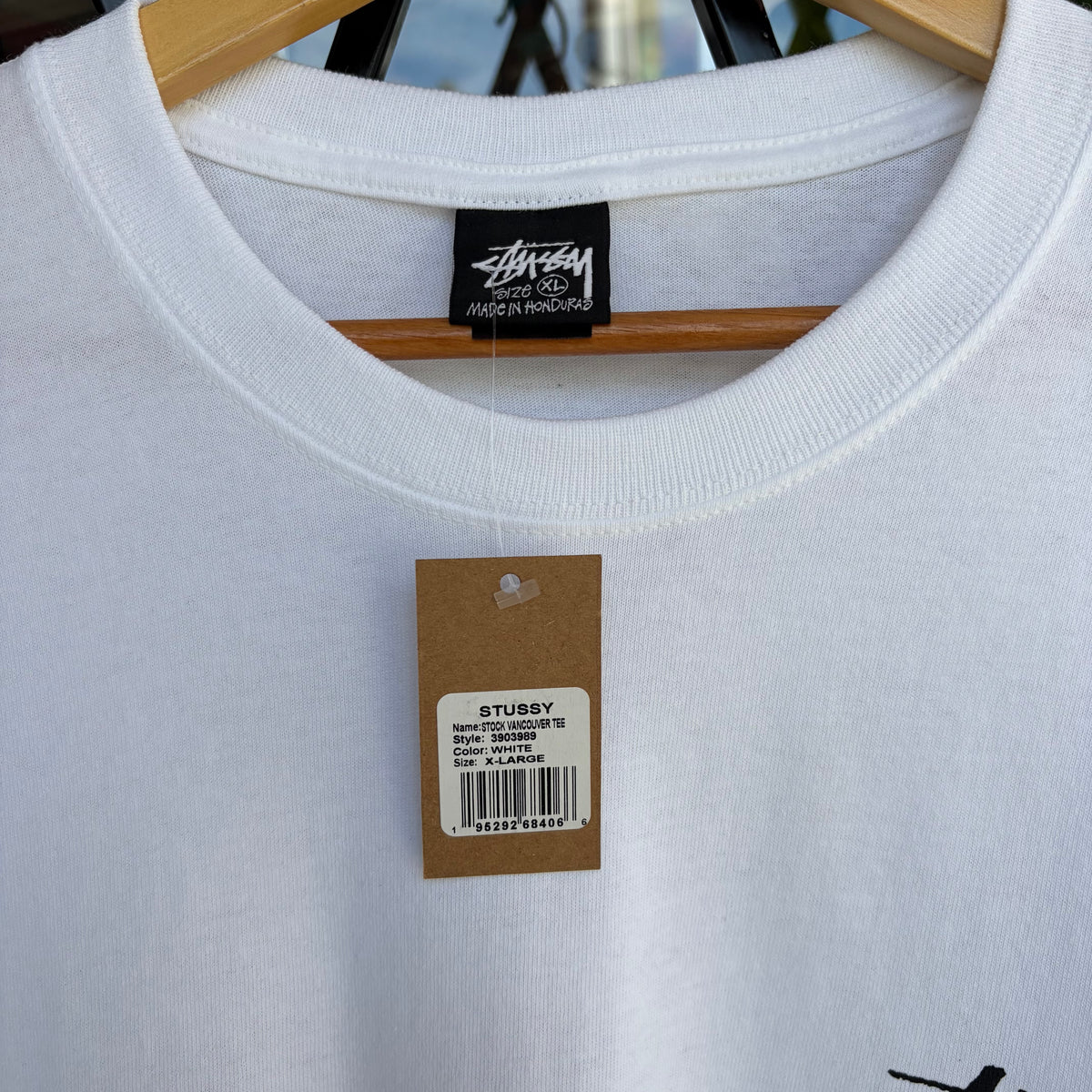 Stussy Vancouver Stock Tee White - Size XL