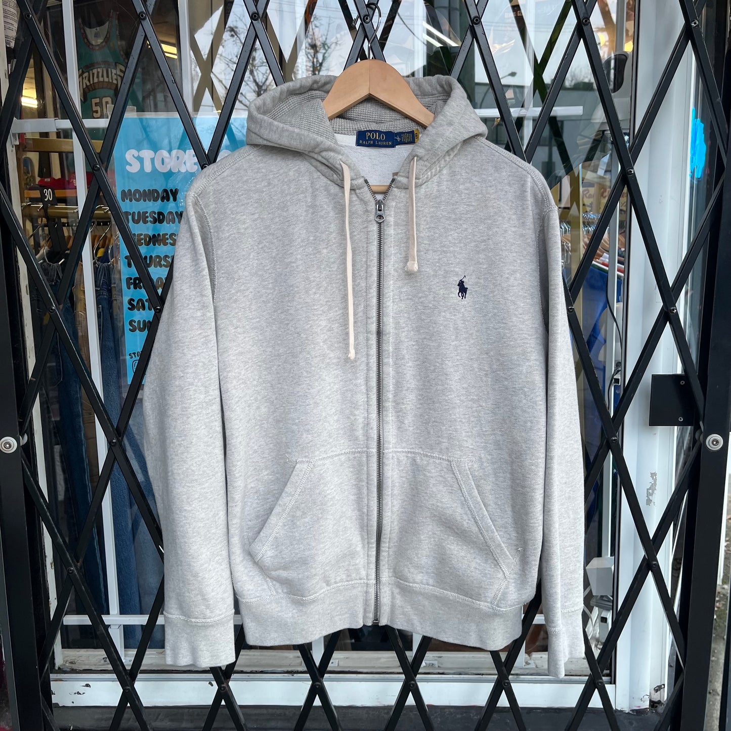 Polo Ralph Lauren Zip Up Hoodie - Size L