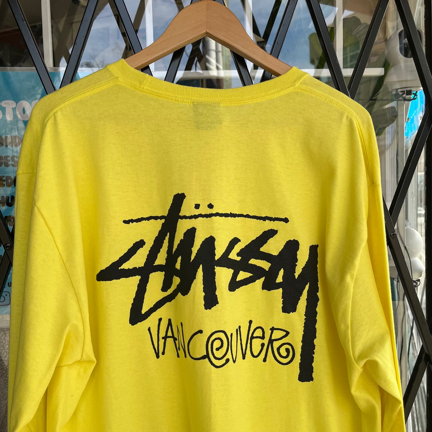 Stussy Vancouver Lemon Long Sleeve - Size XL