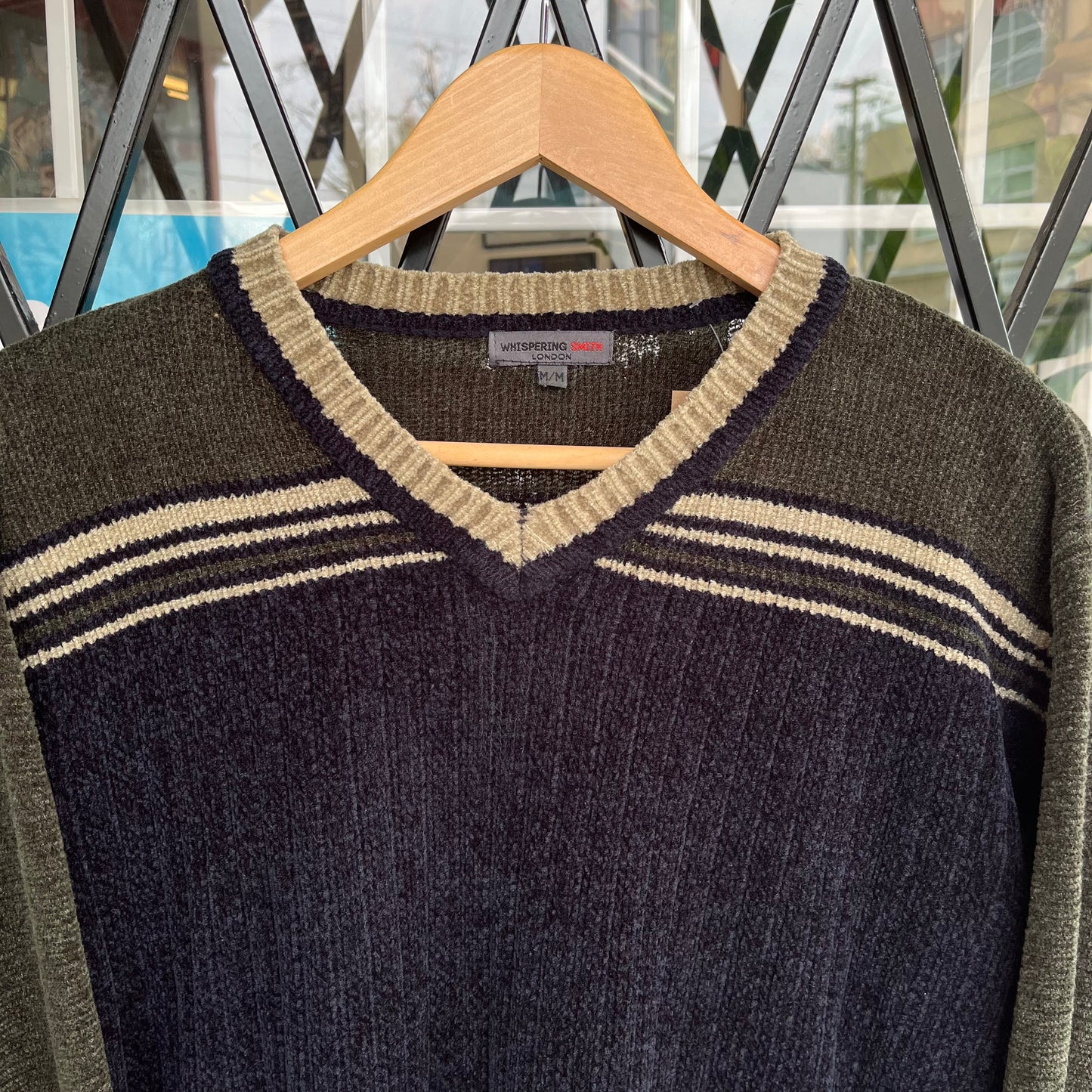 Y2K Acrylic Sweater - Size M